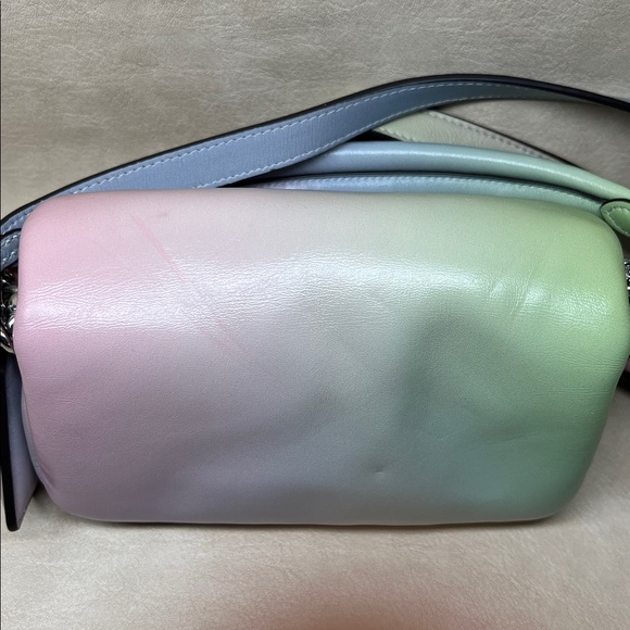 COACH Pillow Tabby 18 Ombre Napa Leather multi color mini crossbody bag - Picture 13 of 17